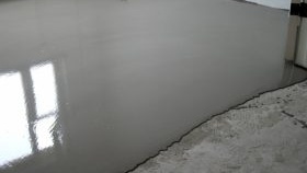 Саморазливно запълване на пода