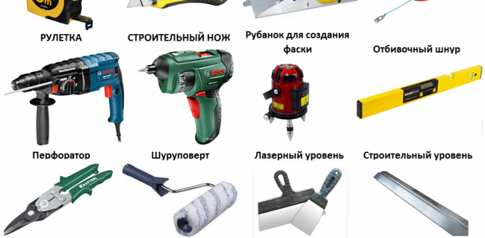 набор от инструменти