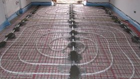 Подово отопление под плочки