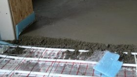 Подово отопление под плочки