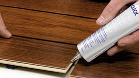 Обработка на ламината след полагане