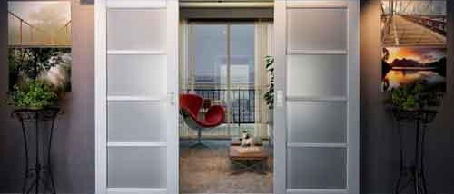 Двойни плъзгащи се врати