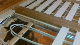 технология за сухо подово отопление