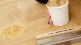 Подово изравняване на ламинат