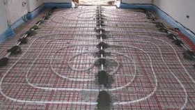 Замазка за подово отопление