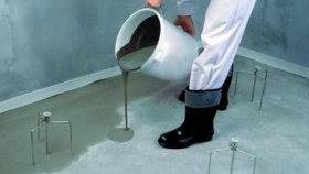 Саморазливен под под плочки