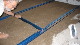 Направа на суха замазка в апартамент