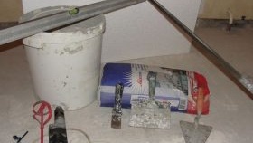 Подравняване на старата замазка