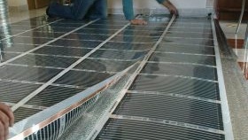 Изборът на подово отопление под плочки