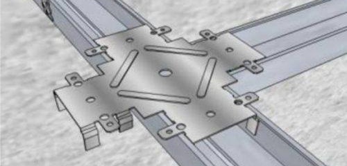 Двуетажен таван от гипсокартон с периметърно осветление