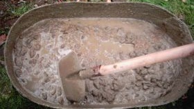 Полусуха замазка за експандирана глина