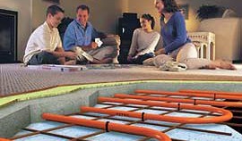 Подово отопление под ламинат