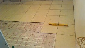 Електрическо подово отопление без замазка