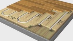 технология за сухо подово отопление