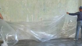 Поддръжка на полусуха замазка