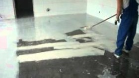 Устройство за бетонна замазка