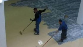 гумена боя за бетонен под