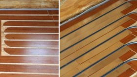 Замазка за подово отопление