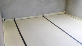 Подова замазка в нова сграда