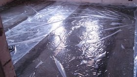 време за изсъхване на замазката