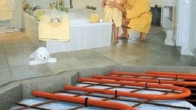 Дебелината на водната замазка