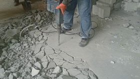 Подравняване на старата замазка