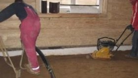 Груба подова замазка