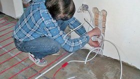 електрическо подово отопление с плочки