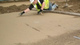 ниво на замазката