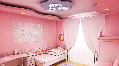 Тавани от гипсокартон в детската стая