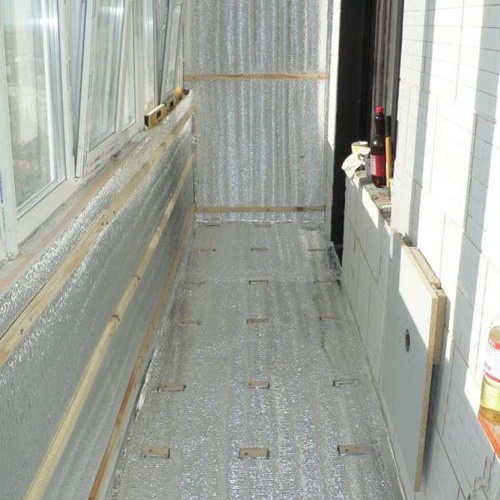 Изолация на балкон с пенофол