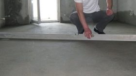 Подово изравняване на ламинат