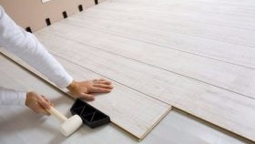 Полагане на ламинат върху бетонен под