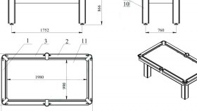 БИЛЯРНА МАСА размер