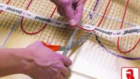 Ремонт на електрическо подово отопление