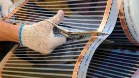 Монтаж на инфрачервен топъл под