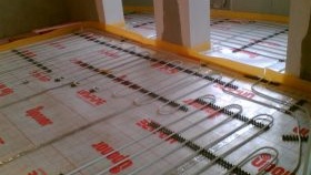 Стъпки за инсталиране на топъл воден под