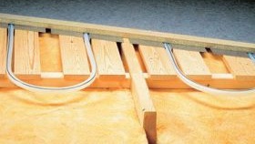 технология за сухо подово отопление