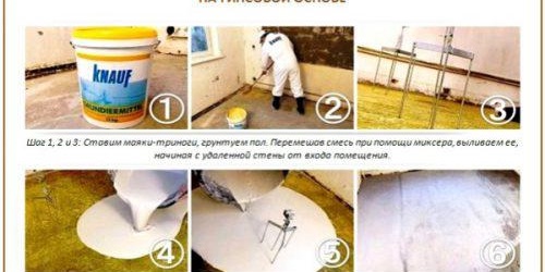 Технология за саморазливни подове