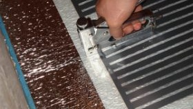 Монтаж на инфрачервен топъл под