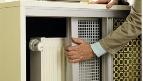 Защитна и декоративна ограда за радиатори