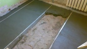 Саморазливен под под плочки