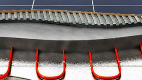 Монтаж на електрическо подово отопление в замазка