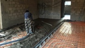 замазка за подово отопление