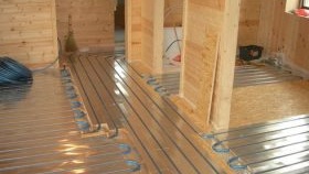 Направете сами подово отопление с вода