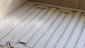 технология за сухо подово отопление