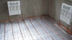 Направете сами подово отопление с вода