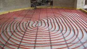 Направете сами подово отопление с вода