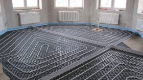 Дебелината на водната замазка