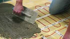 Изборът на подово отопление под плочки